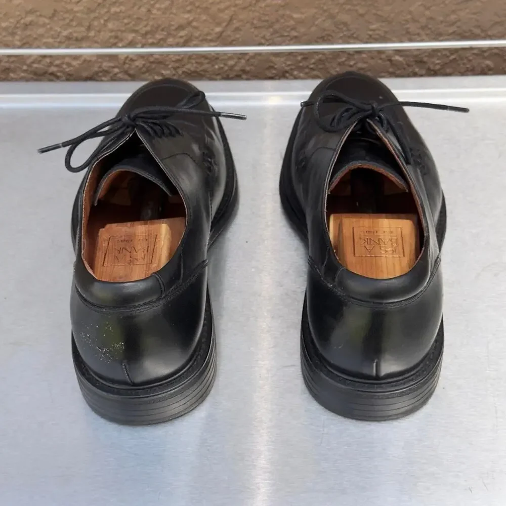 Florsheim Black Leather Oxford Dress Shoes - Size 11 M